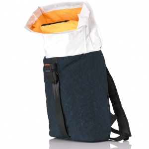 CLASSIQ AIRPAQ 2.0 ROLLTOP/WHITE ΣΑΚΙΔΙΟ ΠΛΑΤΗΣ BLUE