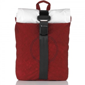 CLASSIQ AIRPAQ 2.0 ROLLTOP/WHITE ΣΑΚΙΔΙΟ ΠΛΑΤΗΣ RED