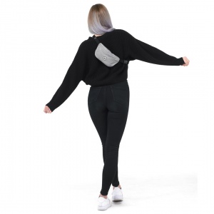 HIP BAQ AIRPAQ ΤΣΑΝΤΑΚΙ ΜΕΣΗΣ GREY