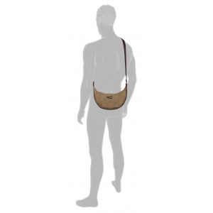 B00-615-25 (011675) ΤΣΑΝΤΑ ΧΙΑΣΤΙ CAMEL ACTIVE JOURNEY BANANA BAG SAND