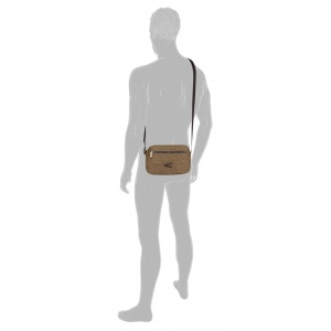 B00-616-25 (011677) ΤΣΑΝΤΑ ΧΙΑΣΤΙ CAMEL ACTIVE JOURNEY CAMERA BAG SAND