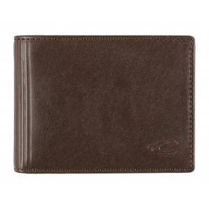 405-703-29 (011789) ΠΟΡΤΟΦΟΛΙ ΠΛΑΓΙΟ ΜΙΚΡΟ CAMEL ACTIVE CLIFF ΚΑΦΕ ΣΚΟΥΡΟ