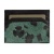 LEOPARD-90-005 ΘΗΚΗ ΚΑΡΤΩΝ ΔΕΡΜΑ 7.DOTS GREEN