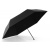 005010012 UMBR.KNIRPS US.050 ULTRA LIGHT SLIM MANUAL BLACK WITH BLACK UV COATING AND HEATSHIELD