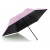 00501800 UMBR.KNIRPS US.050 SLIM MANUAL MED., ROSE WITH BLACK COATING