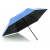 00502200 UMBR.KNIRPS US.050 SLIM MANUAL MED., BLUE WITH BLACK COATING